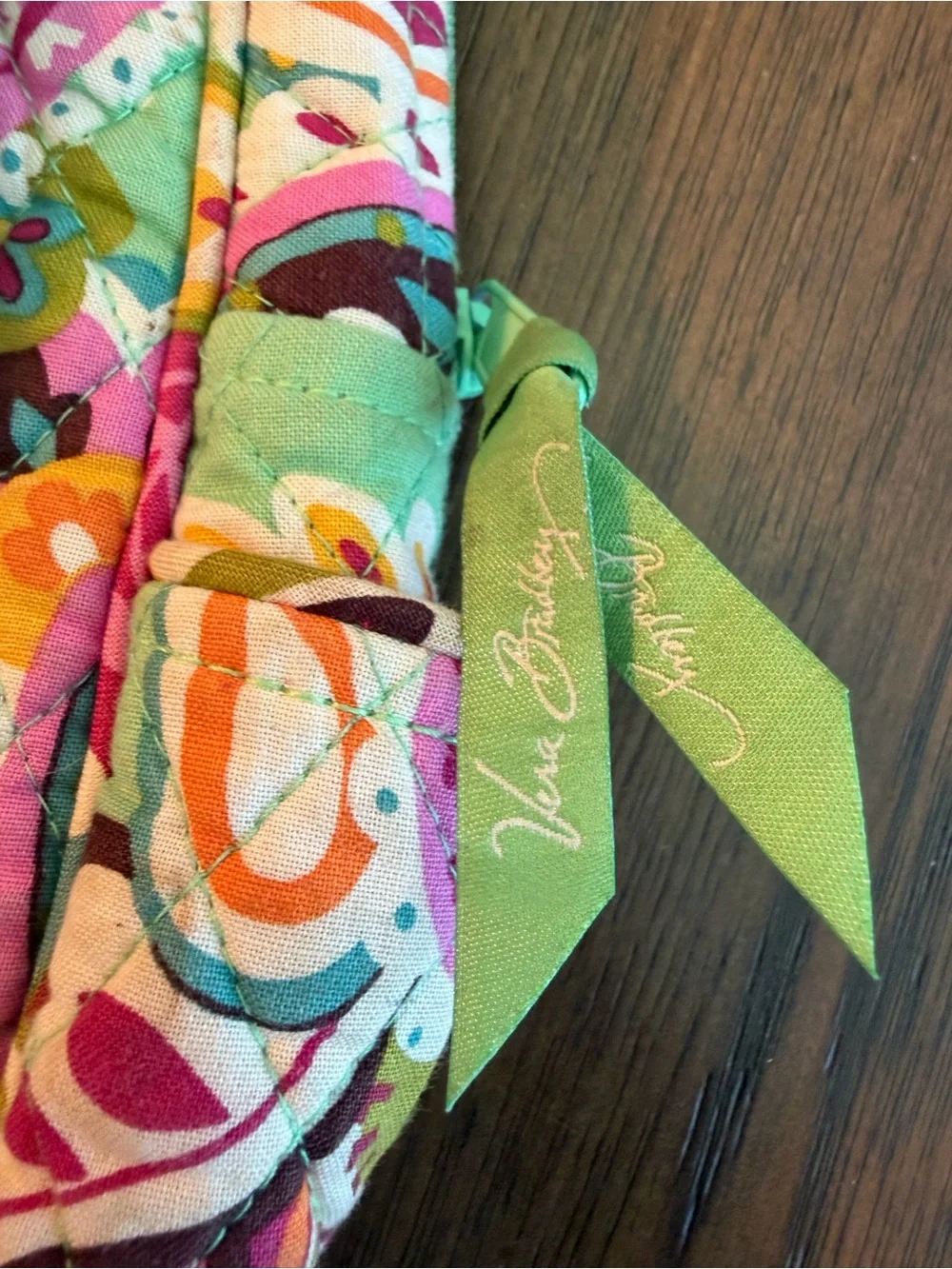 Vera Bradley-Inspired Quilted Turquoise Floral Backpack